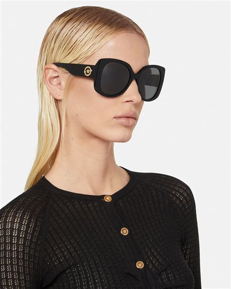 versace medusa sunglasses on face|Versace Medusa sunglasses for sale.